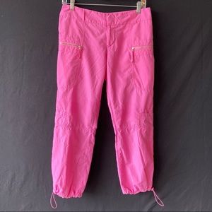 Y2k vintage pink cargo pants !